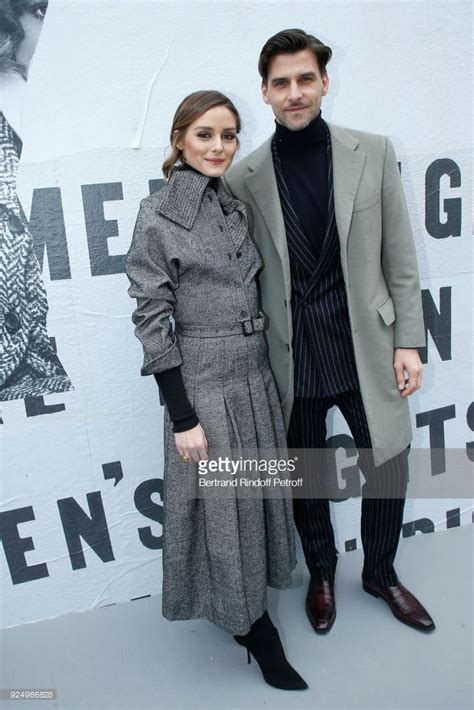 olivia palermo january 23 2017 dior jacket|Johannes Huebl and Olivia Palermo attending Dior runway show .